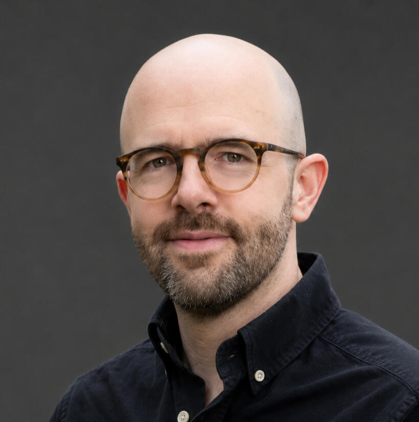 Portrait of Artificial Intelligence Author and Researcher, Brian Christian. Best Known for His Book, The Alignment Problem.