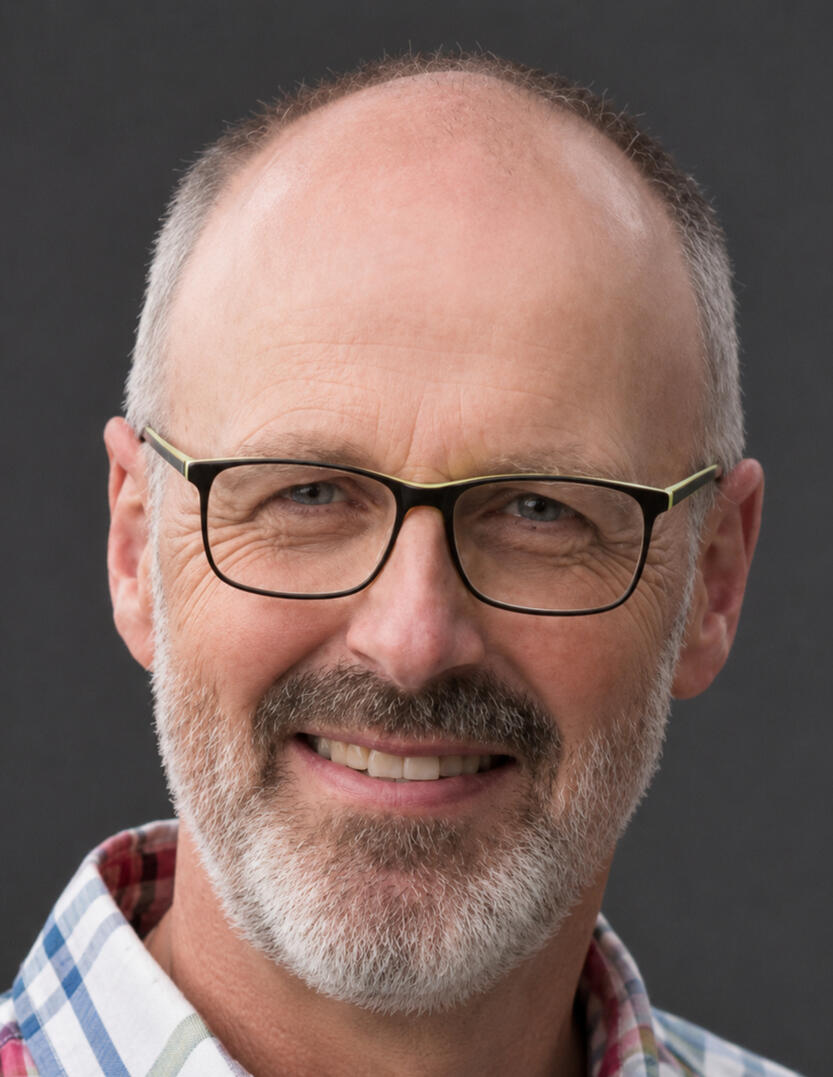Portrait of Nature Writer Peter Wohlleben, best known for his book The Hidden Life of Trees.