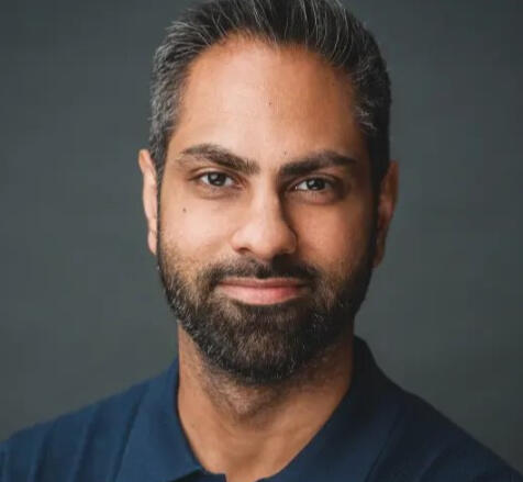 Portrait of Modern Personal Finance Expert, Ramit Sethi, best known for his book, I Will Teach You To Be Rich.