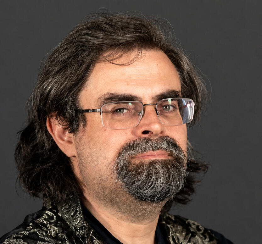 Adrian Tchaikovsky Image of Science Fiction Author, Adrian Tchaikovsky, best known for his book, Children of Time.