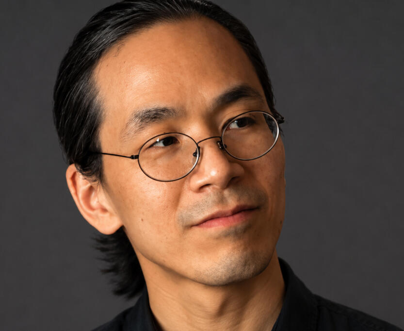 Ted Chiang Portrait of Respected Modern Science Fiction Writer, Ted Chiang, best known for his book Stories of Your Life and Others.