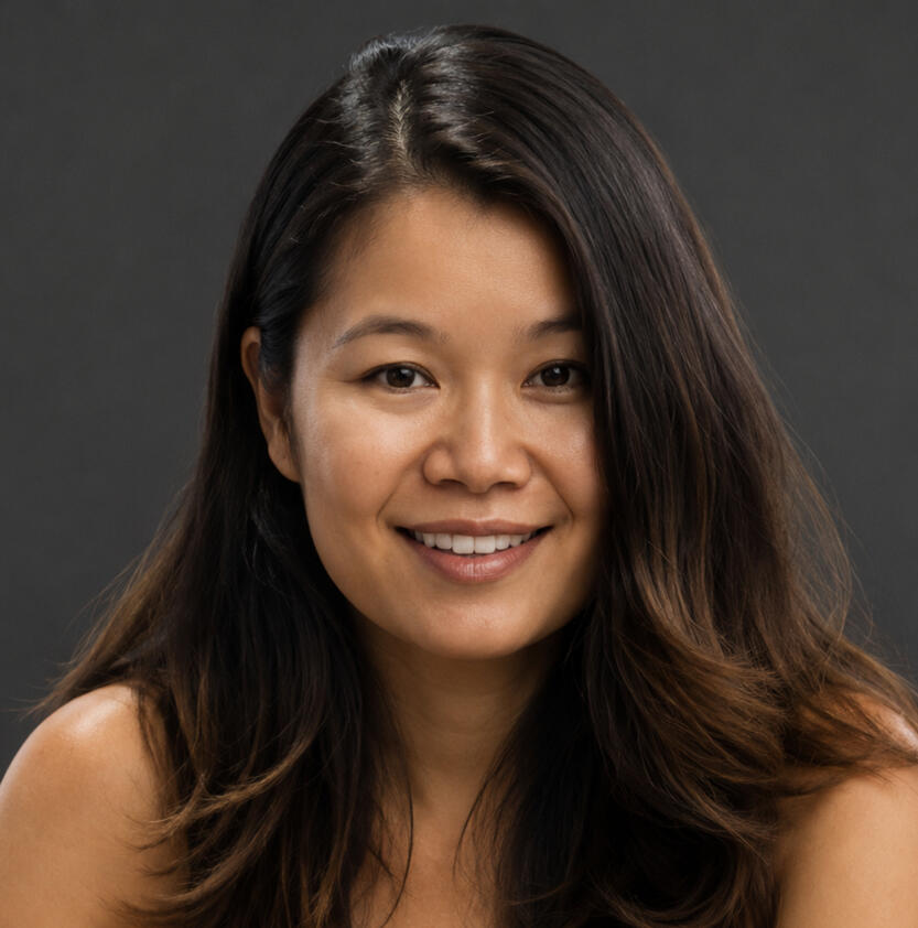 Portrait of AI Author and Expert Chip Huyen, best known for her book, AI Engineering.,